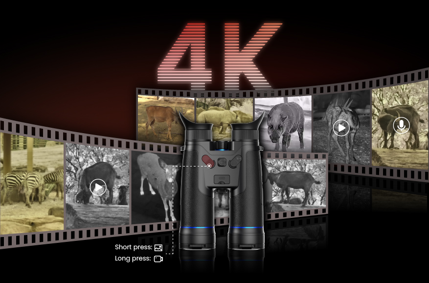 Registrazione 4K <br> Rivivi i momenti più belli
