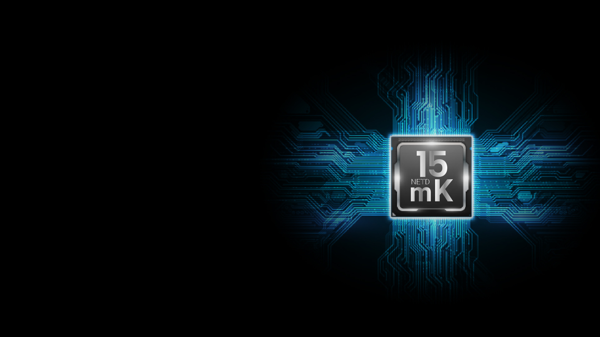 Rivelatore IR megapixel, NETD fino a 15 mK