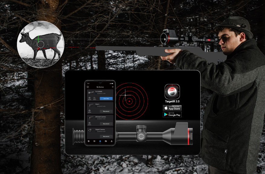 App versatile <br>Calcolatore balistico